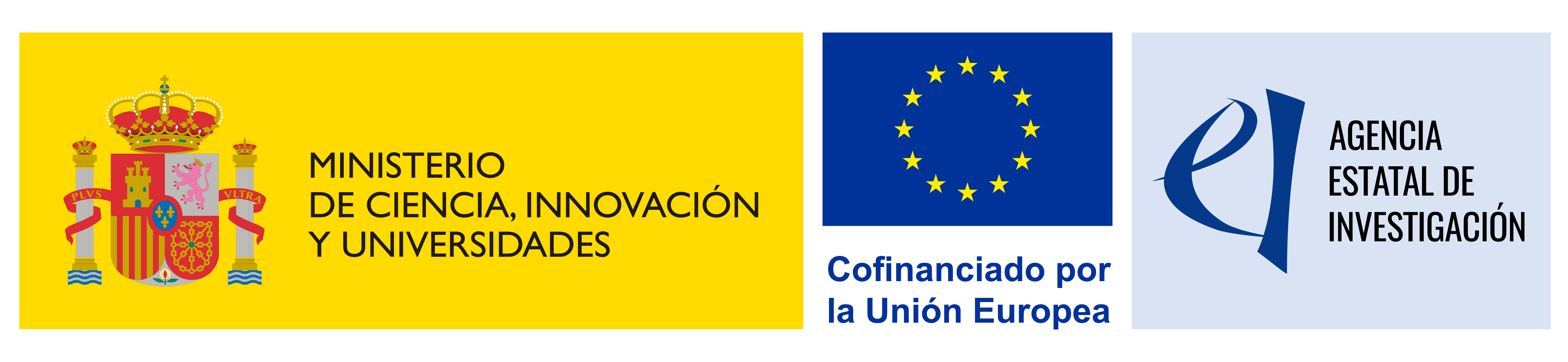 MICIU / Agencia Estatal de Investigación / Cofinanciado por la Unión Europea